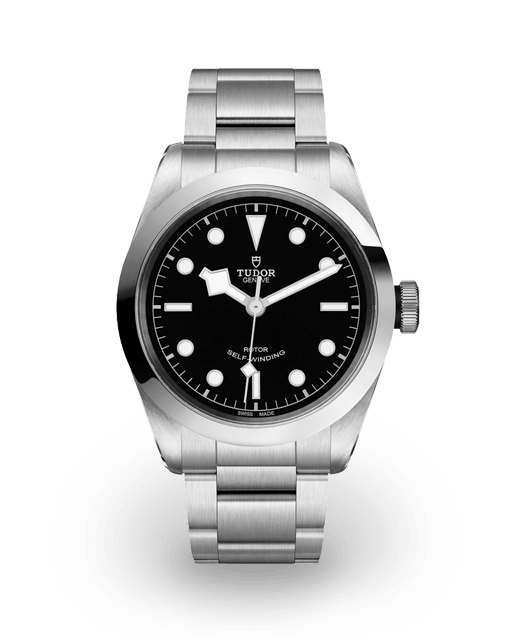 Tudor Black Bay Automatic Black Dial Silver Steel Strap Watch for Men - M79540-0001 Buy Now By Tudor