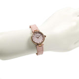 Coach Hayley Mother of Pearl Pink Dial Pink Leather Strap Watch for Women - 14503537 Buy Now By Coach