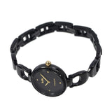 Coach Park Swarovski Crystals Black Dial Black Steel Strap Watch for Women - 14503564 Buy Now By Coach