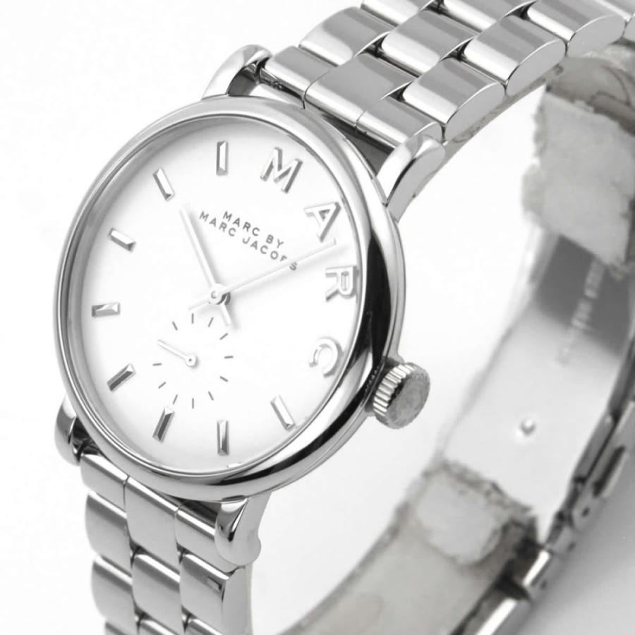Marc Jacobs Baker White Dial Silver Steel Strap Watch for Women - MBM3242 Buy Now By Marc Jacobs