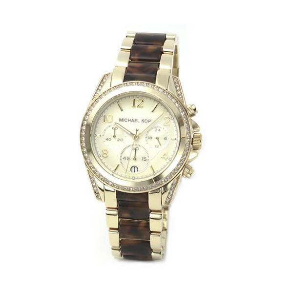 Michael Kors Blair Gold Dial Two Tone Steel Strap Watch for Women - MK6094 Buy Now By Michael Kors