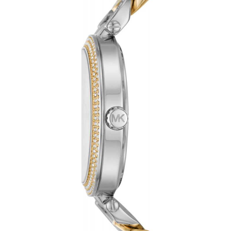 Michael Kors Catelyn Quartz Silver Dial Two Tone Steel Strap Watch For Women - MK4634 Buy Now By Michael Kors