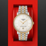 Tissot Carson Premium Powermatic 80 White Dial Two Tone Steel Strap Watch For Men - T122.407.22.031.00 Buy Now By Tissot
