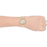 Michael Kors Melissa Quartz Gold Dial Gold Steel Strap Watch for Women - MK4368 Buy Now By Michael Kors