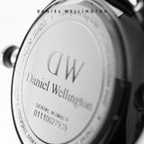 Daniel Wellington Dapper Bristol White Dial Brown Leather Strap Watch For Women - DW00100098 Buy Now By Daniel Wellington