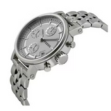 Fossil Boyfriend Chronograph Silver Dial Silver Steel Strap Watch for Women - ES2198 Buy Now By Fossil