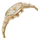 Emporio Armani Renato Chronograph White Dial Gold Steel Strap Watch For Men - AR11332 Buy Now By Emporio Armani