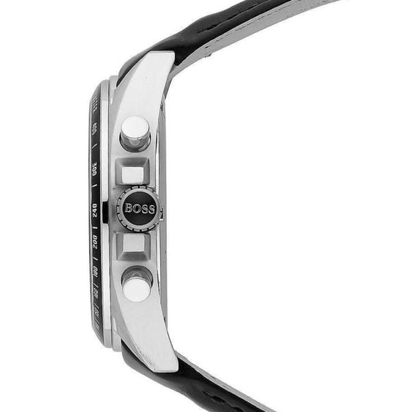 Hugo Boss Contemporary Sport Driver Black Dial Black Leather Strap Watch for Men - 1513085 Buy Now By Hugo Boss