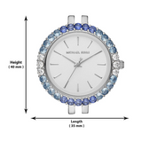 Michael Kors Darci Quartz White Dial Silver Steel Strap Watch For Women - MK4516 Buy Now By Michael Kors