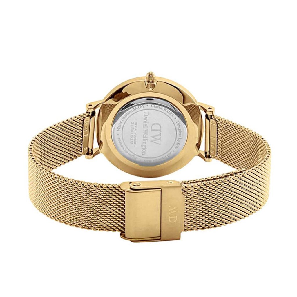 Daniel Wellington Petite Emerald Green Dial Gold Mesh Strap Watch For Women - DW00100481 Buy Now By Daniel Wellington