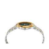 Versace Greca Green Dial Silver Steel Strap Watch for Women - VEVH00720 Buy Now By Versace