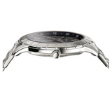 Versace Univers Analog Black Dial Silver Steel Strap Watch for Men - VEBK00418 Buy Now By Versace