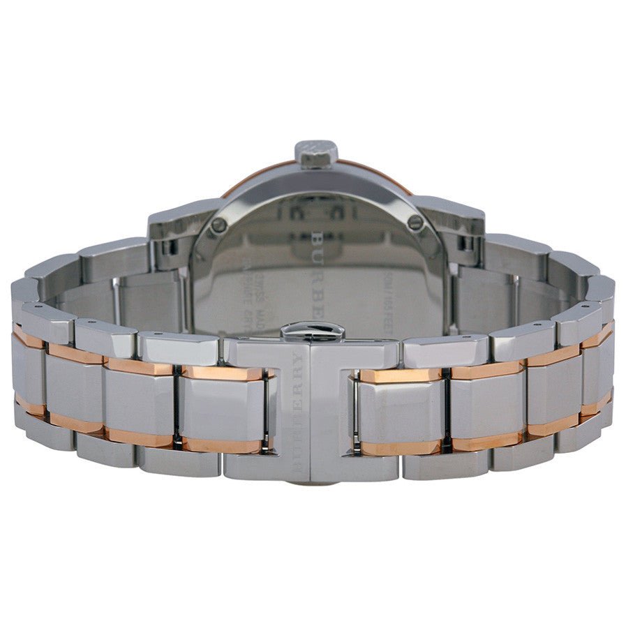 Burberry The City White Dial Two Tone Steel Strap Watch for Women - BU9105 Buy Now By Burberry