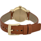 Marc Jacobs Baker White Dial Brown Leather Strap Watch for Women - MBM1317 Buy Now By Marc Jacobs