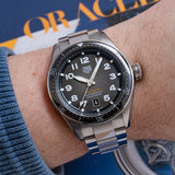 Tag Heuer Autavia Automatic Grey Dial Silver Steel Strap Watch for Men - WBE5114.EB0173 Buy Now By Tag Heuer