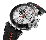 Tissot T Race Chronograph White Dial Black Silicone Strap Watch For Men - T115.417.27.011.00 Buy Now By Tissot