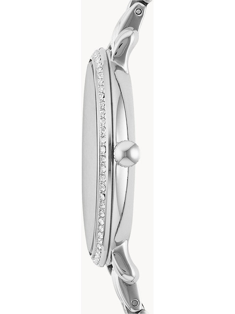 Fossil Jacqueline White Dial Silver Steel Strap Watch for Women - ES3631 Buy Now By Fossil