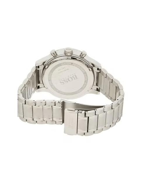 Hugo Boss Aeroliner Black Dial Silver Steel Strap Watch for Men - 1513181 Buy Now By Hugo Boss