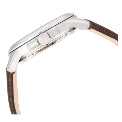 Fossil Grant Automatic White Dial Brown Leather Strap Watch for Men - ME3052 Buy Now By Fossil