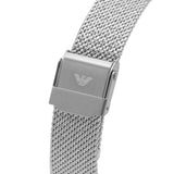 Emporio Armani Kappa Silver Dial Silver Mesh Bracelet Watch For Women - AR11128 Buy Now By Emporio Armani
