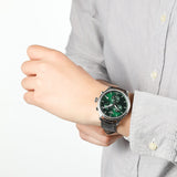 Tissot Chrono XL Chronograph Classic Green Dial Brown Leather Strap Watch For Men - T116.617.16.091.00 Buy Now By Tissot