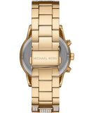Michael Kors Ritz Three-Hand Glitz Crystals Gold Dial Gold Steel Strap Watch for Women - MK6747 Buy Now By Michael Kors