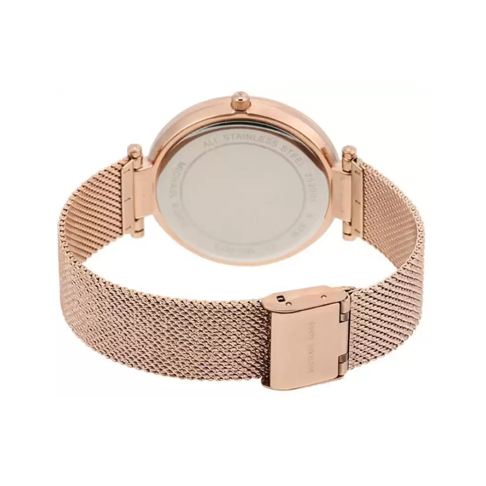 Michael Kors Darci Quartz Mother of Pearl White Dial Rose Gold Mesh Bracelet Watch For Women - MK4519 Buy Now By Michael Kors