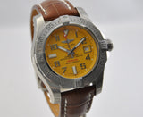 Breitling Avenger 11 Seawolf Stainless Steel Cobra Yellow Dial Mens Watch - A1733110/I519/434X Buy Now By Breitling