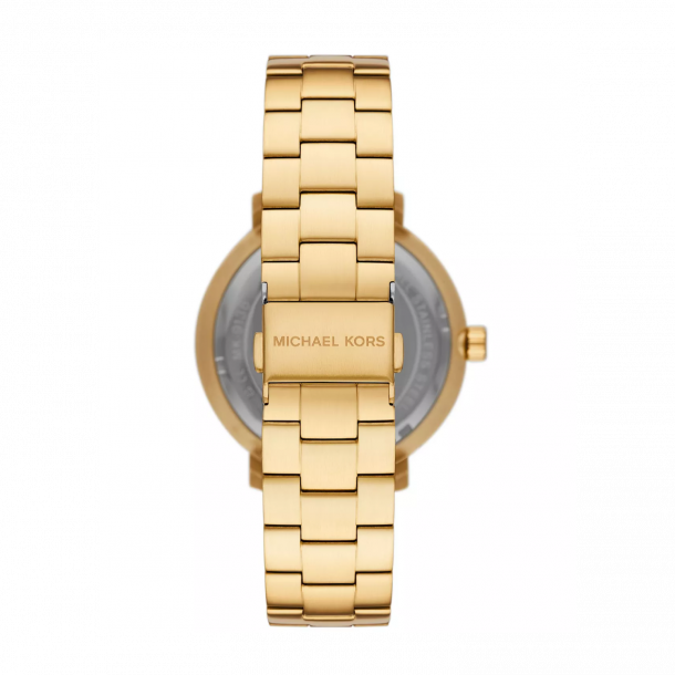 Michael Kors Blake Quartz Black Dial Gold Steel Strap Watch for Men - MK9136 Buy Now By Michael Kors