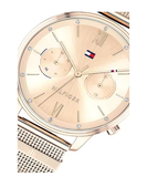 Tommy Hilfiger Blake Quartz Gold Dial Gold Mesh Bracelet Watch for Women - 1782303 Buy Now By Tommy Hilfiger