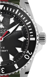 Gucci Dive Automatic Black Dial Two Tone Rubber Strap Watch for Men - YA136349 Buy Now By Gucci
