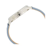 Tommy Hilfiger Brooke Silver Dial Blue Leather Strap Watch for Women - 1782023 Buy Now By Tommy Hilfiger