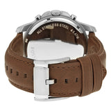 Fossil Grant Chronograph Black Dial Brown Leather Strap Watch for Men - FS4813 Buy Now By Fossil