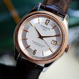 Tissot T Classic Ballade Powermatic 80 Lady Silver Dial Brown Leather Strap Watch For Women - T108.408.26.037.00 Buy Now By Tissot