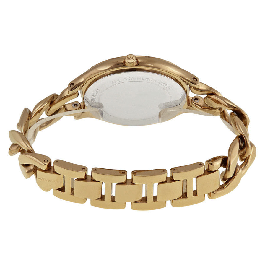 Michael Kors Runway Gold Dial Gold Steel Strap Watch for Women - MK3222 Buy Now By Michael Kors