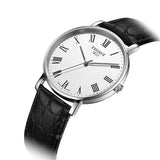 Tissot Everytime Medium White Dial Black Leather Strap Watch For Men - T109.410.16.033.01 Buy Now By Tissot