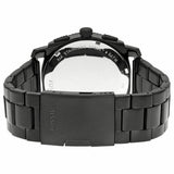 Fossil Machine Chronograph Black Dial Black Steel Strap Watch for Men - FS4552 Buy Now By Fossil