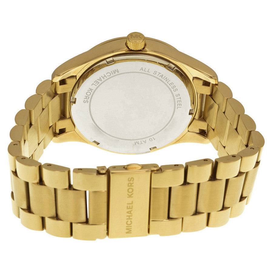 Michael Kors Layton Chronograph Gold Dial Gold Steel Strap Watch for Women - MK5959 Buy Now By Michael Kors