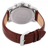 Tommy Hilfiger Kane Chronograph White Dial Brown Leather Strap Watch for Men - 1791400 Buy Now By Tommy Hilfiger