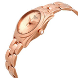 Tissot T Wave Rose Gold Dial Rose Gold Steel Strap Watch For Women - T112.210.33.456.00 Buy Now By Tissot