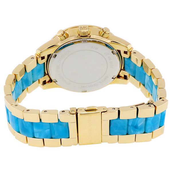 Michael Kors Ritz Gold Dial Two Tone Steel Strap Watch for Women - MK6328 Buy Now By Michael Kors