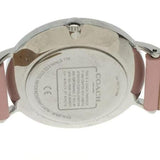 Coach Perry Silver Dial Pink Leather Strap Watch for Women - 14503516 Buy Now By Coach