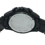 Fossil Garrett Chronograph Black Dial Black Steel Strap Watch for Men - FS5773 Buy Now By Fossil