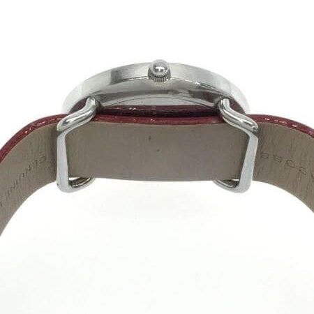 Marc Jacobs Amy Red Dial Burgundy Leather Strap Watch for Women - MBM1162 Buy Now By Marc Jacobs