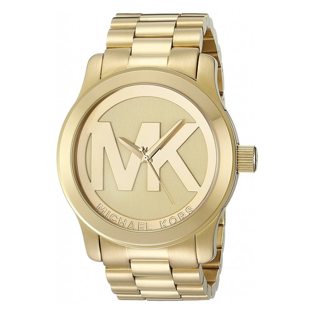 Michael Kors Runway Gold Dial Gold Steel Strap Watch for Women - MK5473 Buy Now By Michael Kors