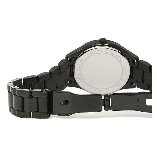 Michael Kors Lauryn Quartz Black Dial Black Steel Strap Watch For Women - MK4337 Buy Now By Michael Kors