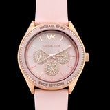 Michael Kors Quartz Pink Dial Pink Silicone Strap Watch For Women - MK6946 Buy Now By Michael Kors