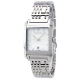 Burberry Nova Check Square White Dial Silver Steel Strap Watch for Women - BU1572 Buy Now By Burberry
