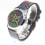 Gucci G Timeless Quartz Black Dial Black Leather Strap Watch For Women - YA1264146 Buy Now By Gucci