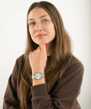 Michael Kors Lennox Three Hand Silver Dial Silver Steel Strap Watch For Women - MK7280 Buy Now By Michael Kors